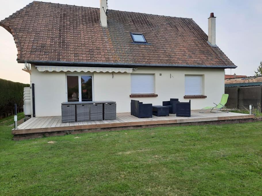 Gite Les Ptits Choux Saint-Quentin-Lamotte-Croix-au-Bailly Bagian luar foto